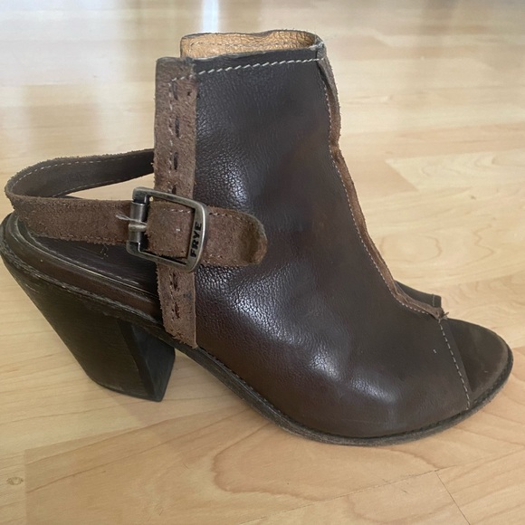 Frye leather slides - Picture 6 of 7